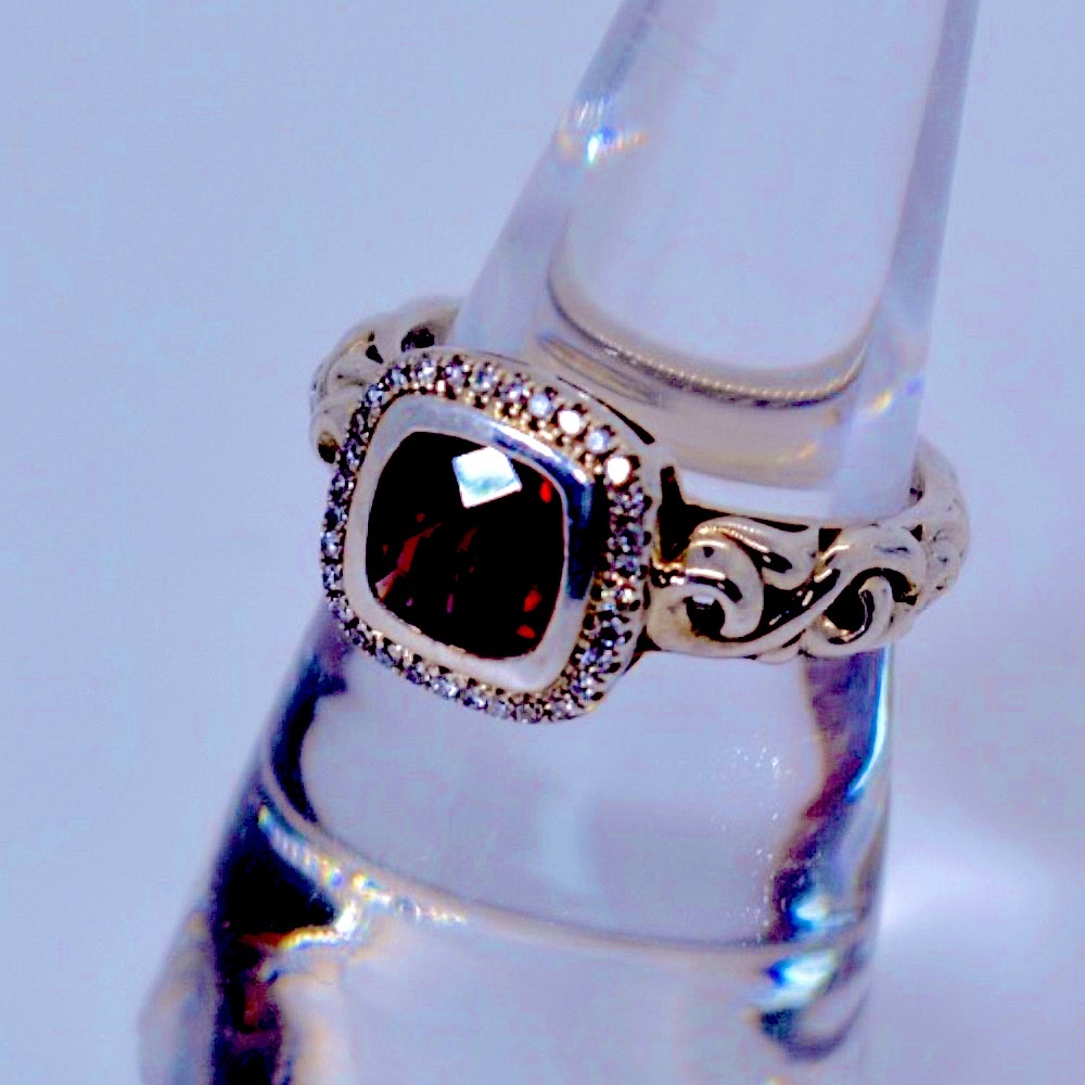 Charles Krypell Cocktail Ring 6.5 - Picture 7 of 12